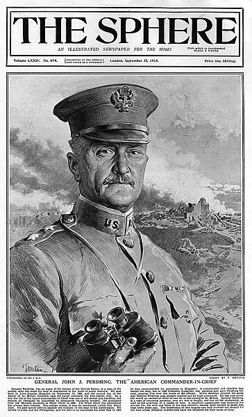 General John J. Pershing by Fortunino Matania