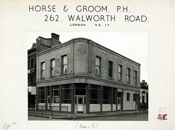 Photograph of Horse & Groom PH, Walworth, London