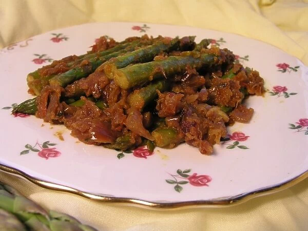 Asparagus curry