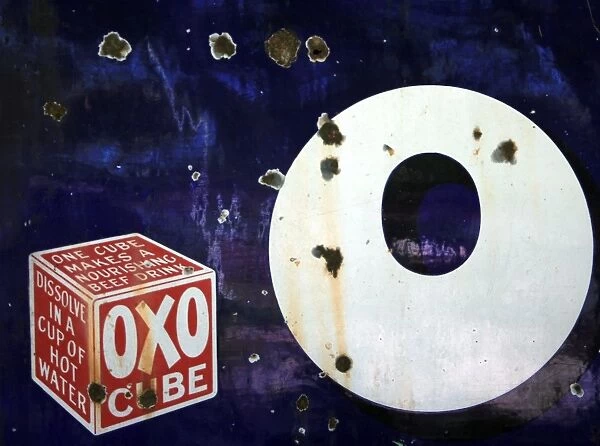 Oxo cube poster