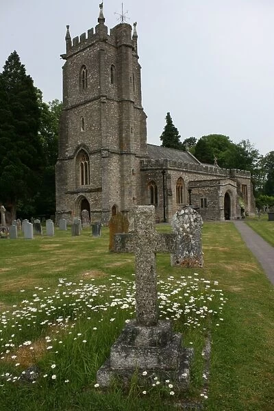 St Giles church, Bradford on Tone, Somerset, UK
