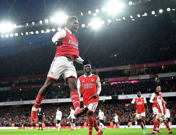 Arsenal's Eddie Nketiah Scores Thriller as Gunners Edge Manchester United in Premier League Showdown (2022-23)