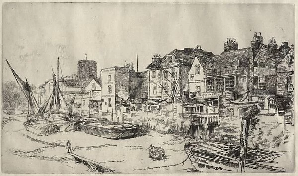 Adam and Eve Tavern, Old Chelsea. Creator: James McNeill Whistler (American