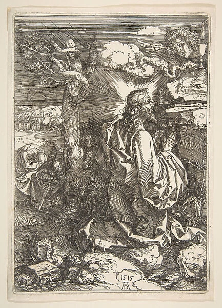 Agony in the Garden, 1515. Creator: Albrecht Durer