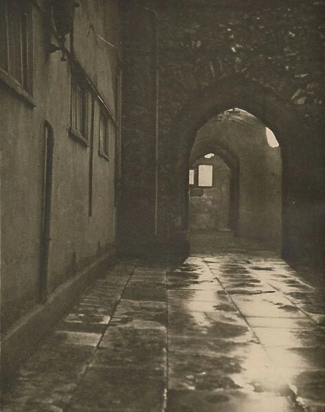 Archway to the Abbots Court at Westminster Abbey, c1935. Creator: Paterson
