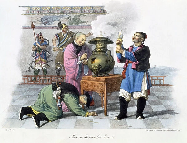 A Way of Telling the Future, China, 1824-1827. Artist: Mademoiselle Formentin