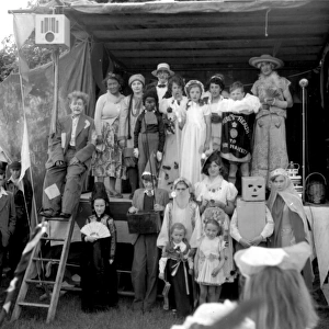 Coronation fancy dress party, Walton-on-the-Naze, Essex