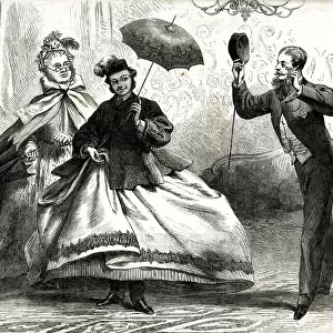 Victorian charades party - the first syllables