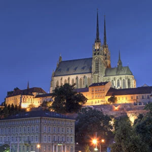 Czech Republic, South Moravia, Brno, Cathedral of St. Peter and St. Paul
