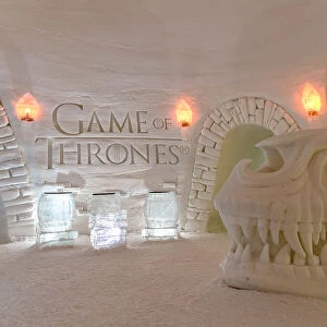 Ice Hotel Games of Thrones themed, (Snow Village Lapland Hotel), Muonio close to