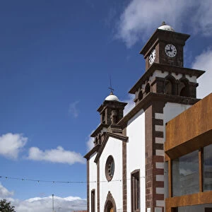 Spain, Canary Islands, Gran Canaria, Artenara, The San Matias church