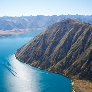 Lake Ohau and Ben Oahu, Mackenzie Country, South Canterbury, South Island, New Zealand