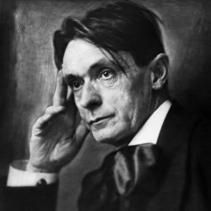 Austrian philosopher and social reformer. Photograph, 1919