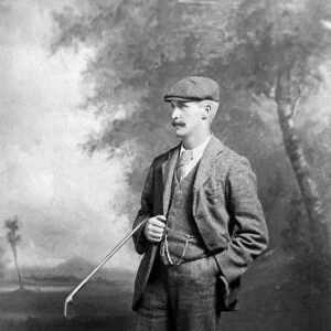 JOHN HENRY TAYLOR (1871-1963). English golfer. Photograph, early 20th century