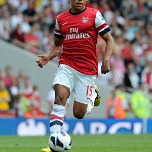 Alex Oxlade-Chamberlain (Arsenal). Arsenal 6: 1 Southampton. Barclays Premier League
