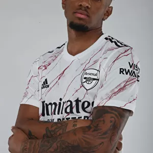 Arsenal 2020-21 First Team Photocall: Reiss Nelson at London Colney