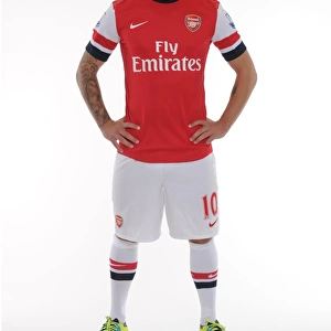 Jack Wilshere at Arsenal FC 2013-14 First Team Photocall