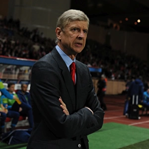 MONACO - MARCH 17: Arsenal manager Arsene Wenger before the UEFA Champions League