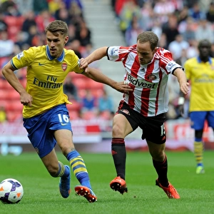 Ramsey Outpaces Vaughan: Sunderland vs. Arsenal, 2013-14 Premier League