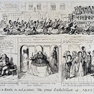 Mayhews Great Exhibition of 1851: Odds and Ends, in, out, and about, 1851 (etching)