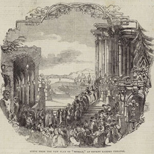 Scene from the New Play of "Woman, "at Covent Garden Theatre (engraving)