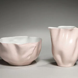 Service Aida: Bowl, manufactured by Jean Pouyat Factory, c. 1880 (porcelain)