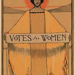 Votes for women - Boye, Bertha Margaret (1883-1930) - 1911-1913 - Colour lithograph - Private Collection