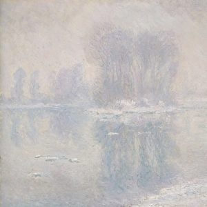 Ice Floes 1893 Oil canvas 26 x 39 1 / 2 66 100. 3 cm