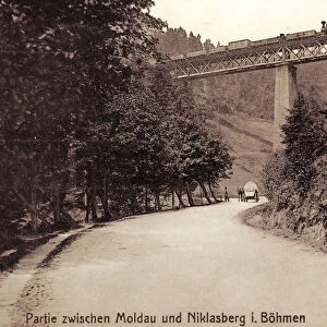 Railway line Louka u Litvinova - Moldava v Krusnych horach