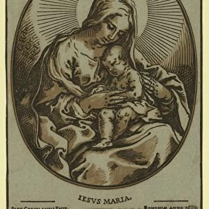 The Virgin and Child, Coriolano, Bartolomeo, approximately 1599-approximately 1676