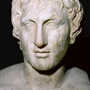 Bust of Alexander the Great, 4th century BC