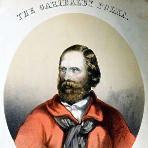 Giuseppe Garibaldi, Italian patriot, c1864
