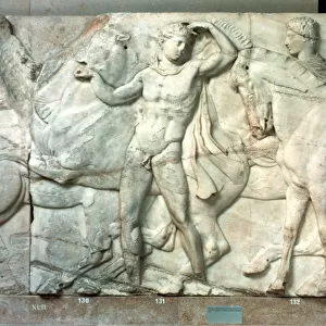 Horsemen from the Parthenon frieze, 438-432 BC