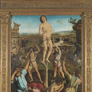 The Martyrdom of Saint Sebastian, 1475. Artist: Pollaiuolo, Antonio (ca 1431-1498)