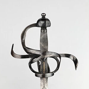 Rapier of the Guard of the Duke-Electors of Saxony, Dresden, 1590 / 1600. Creator: Unknown