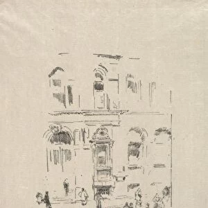 Victoria Club, 1879. Creator: James McNeill Whistler (American, 1834-1903)