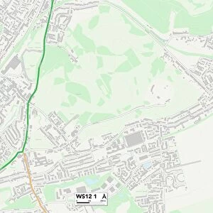 Cannock Chase WS12 1 Map