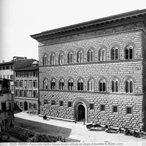 Palazzo Strozzi in (formerly) Piazza delle Cipolle, now Piazza Strozzi; Florence
