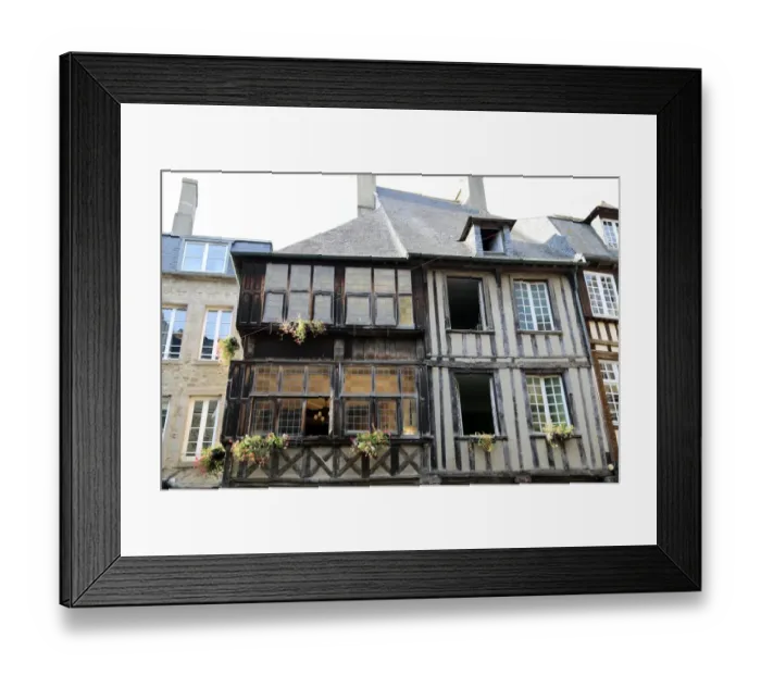 Framed Print : Dinan, Brittany, France Framed Print : Dinan, Brittany, France