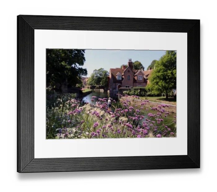 Framed Print : River Stour, Canterbury, Kent, UK