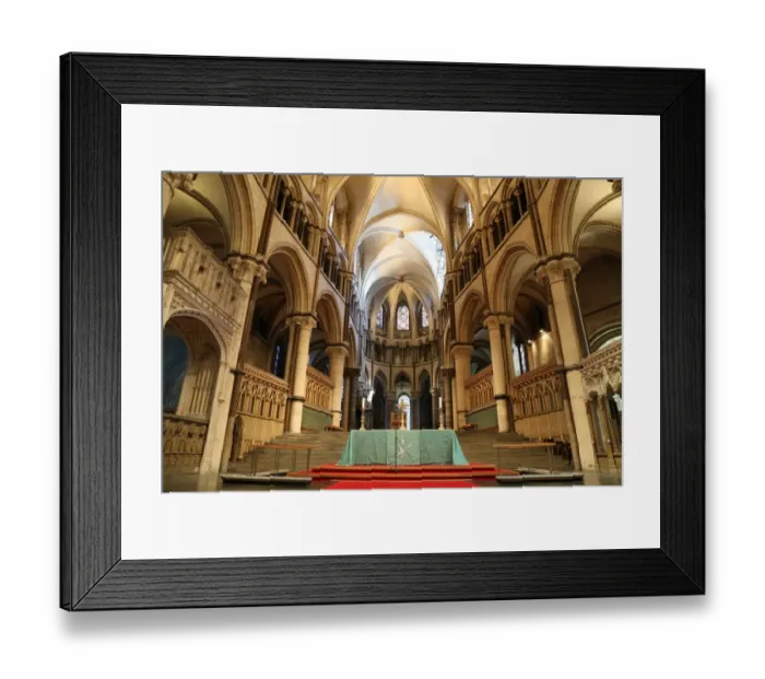 Framed Print : Canterbury Cathedral, Kent, UK