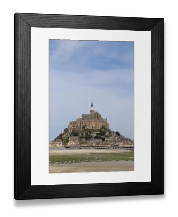 Framed Print : Mont Saint-Michel, France Framed Print : Mont Saint-Michel, France