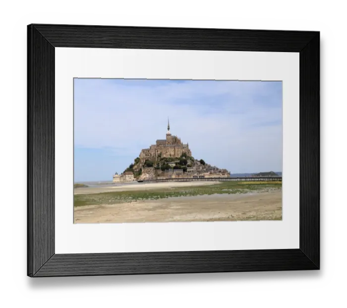 Framed Print : Mont Saint-Michel, France