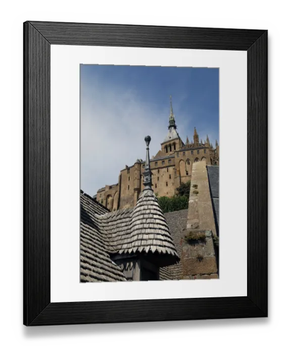 Framed Print : Mont Saint-Michel, France