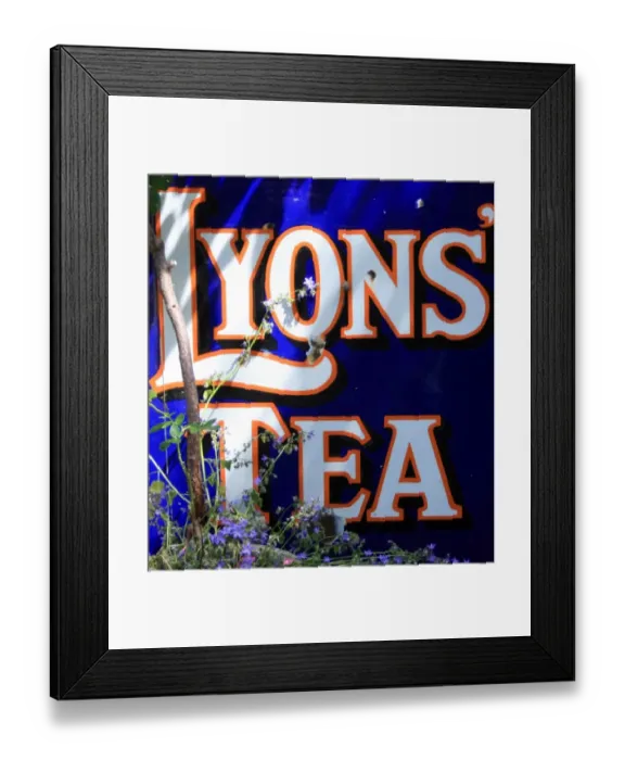 Framed Print : Lyons tea. Vintage advertising poster Framed Print : Lyons tea. Vintage advertising poster