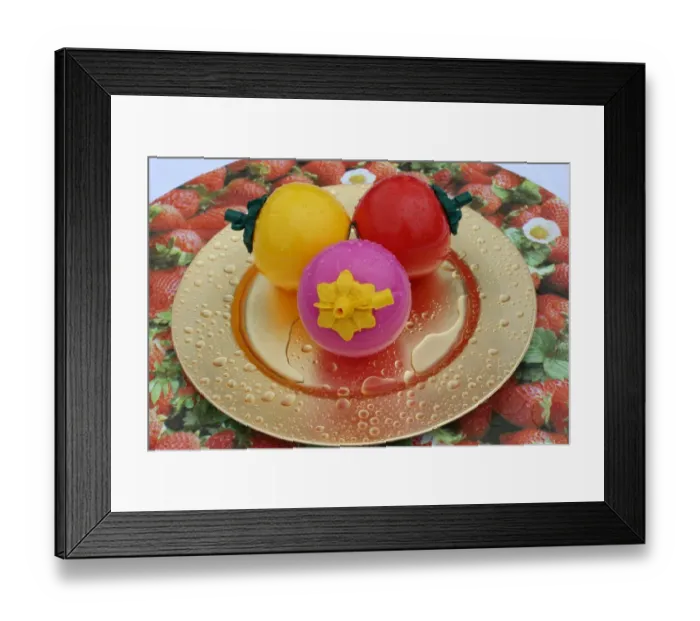 Framed Print : Plastic fruit Framed Print : Plastic fruit