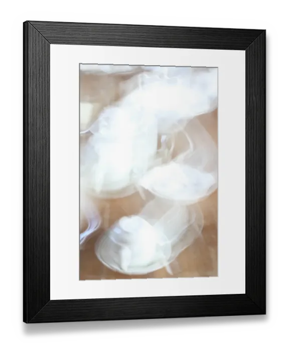 Framed Print : Abstract - teacups Framed Print : Abstract - teacups