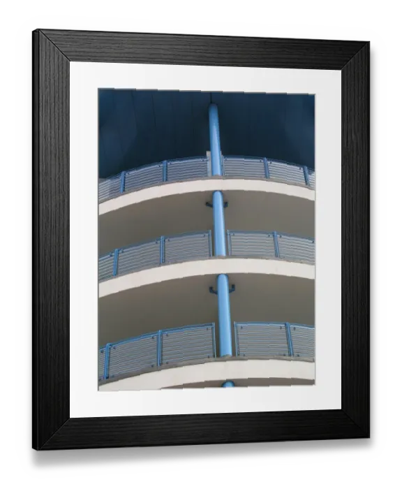 Framed Print : Balcony. For commercial use please contact Photoslot at