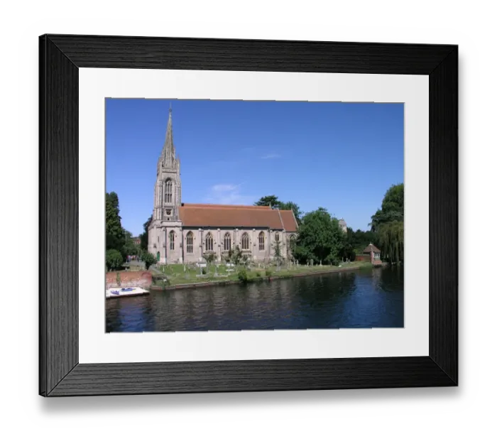 Framed Print : All Saints, Marlow, Buckinghamshire Framed Print : All Saints, Marlow, Buckinghamshire