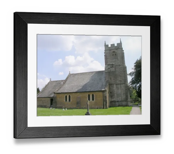 Framed Print : St Andrews, Castle Cary, Somerset